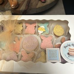 Paola's Desserts - 2024 Easter themed alfajores, absolutely beautiful and delicious