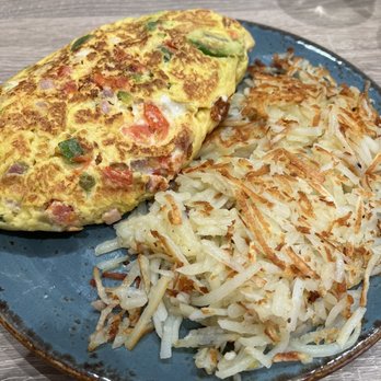Honey Berry - build Create Your Own Outstanding Omelet side of hash brown - Pancakes Near Me - Hoffman Estates, Illinois Honey Berry - build Create Your Own Outstanding Omelet side of hash brown - Pancakes Near Me - Hoffman Estates, Illinois