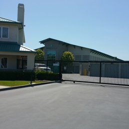 The main and only entrance and exit. The main and only entrance and exit.