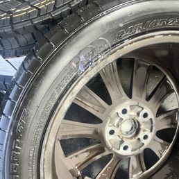 Cracked wheel