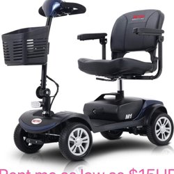5 Star Scooter - MOBILITY SCOOTER FOR RENT. AS LOW AS $15/HR