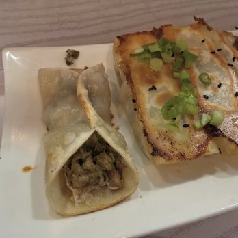 1915 Lanzhou Hand Pulled Noodles - B3.Happy Pan Fried Pork Dumplings(8) - Noodles Near Me - New York, New York 1915 Lanzhou Hand Pulled Noodles - B3.Happy Pan Fried Pork Dumplings(8) - Noodles Near Me - New York, New York