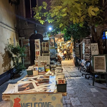 Libreria Acqua Alta - the entrance - Bookstores Near Me - Venezia, VE Libreria Acqua Alta - the entrance - Bookstores Near Me - Venezia, VE