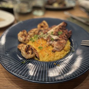 The Select - Butternut Squash Risotto with shrimp and chicken - Mediterranean Near Me - Sandy Springs, Georgia The Select - Butternut Squash Risotto with shrimp and chicken - Mediterranean Near Me - Sandy Springs, Georgia