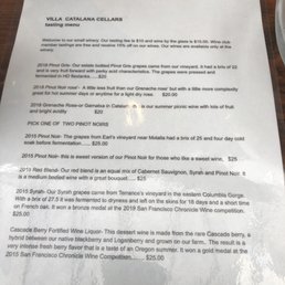 Tasting menu (August 2019) Tasting menu (August 2019)