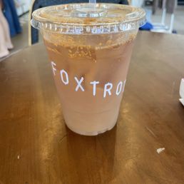 Iced apple cider chai