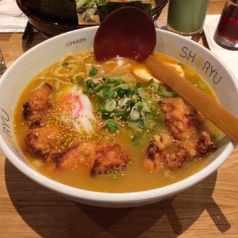 Shoryu Ramen - Curry ramen - looking pretty good. - Ramen Near Me - London, XGL