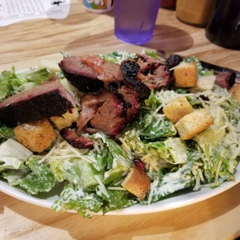 Salt + Smoke - Caesar salad with brisket - Bars Near Me - Saint Louis, Missouri Salt + Smoke - Caesar salad with brisket - Bars Near Me - Saint Louis, Missouri