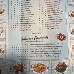 Happy Day Chinese Restaurant - Updated menu