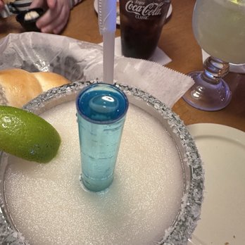 Texas Roadhouse - Frozen margarita with patron kicker - Steakhouses Near Me - Hollywood Park, Texas