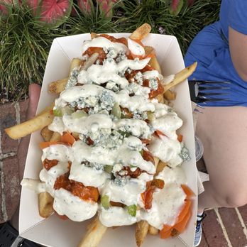 The Daily Poutine - Buffalo Chicken Poutine - Poutineries Near Me - Lake Buena Vista, Florida The Daily Poutine - Buffalo Chicken Poutine - Poutineries Near Me - Lake Buena Vista, Florida