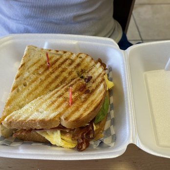 Sausalido Cafe - Breakfast Panini with Bacon - Thai Near Me - Torrance, California