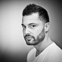 American Shave Classic Barber - FauxHawk Style, Natural beard.