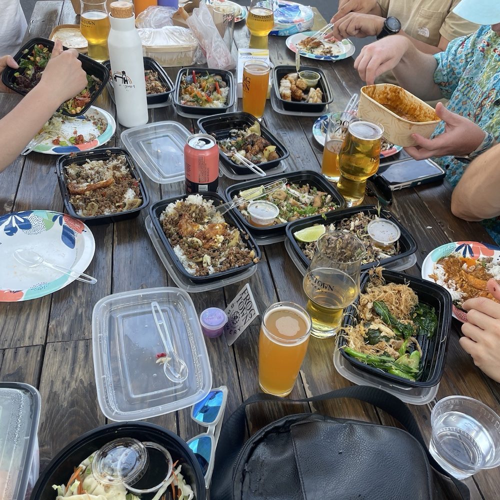 Takeout food