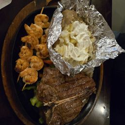 Mi Pieblo steak and shrimp-Amazing!