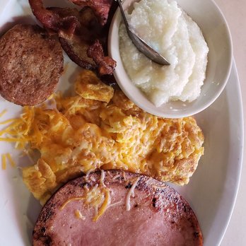 Good Day Cafe - Sampler breakfast - Breakfast & Brunch Near Me - Arlington, Texas