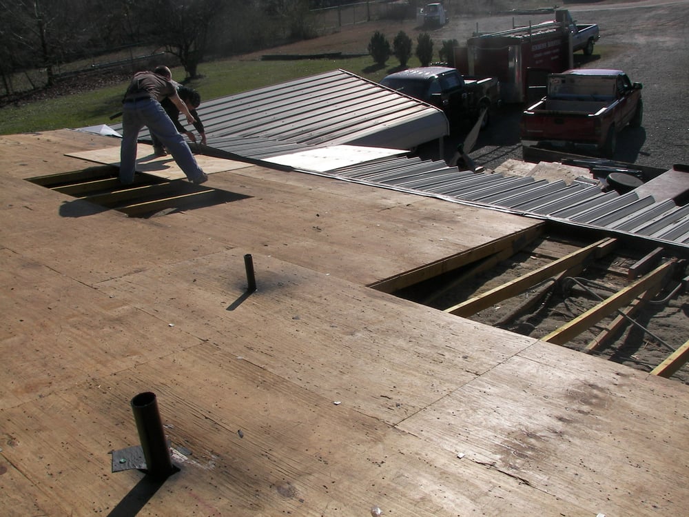 Slide of Simmons Roofing