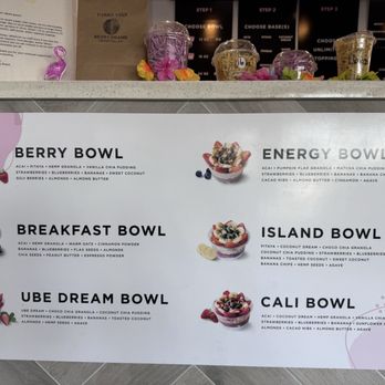 Berry Brand - Menu - Acai Bowls Near Me - Cerritos, California