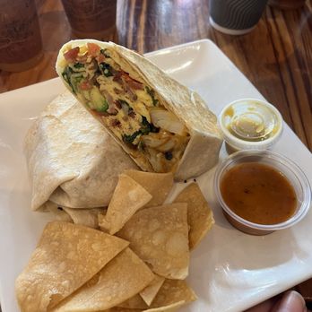 Alushe Coffee Bar - Bacon & Avocado Breakfast Burrito - Coffee & Tea Near Me - San Francisco, California Alushe Coffee Bar - Bacon & Avocado Breakfast Burrito - Coffee & Tea Near Me - San Francisco, California