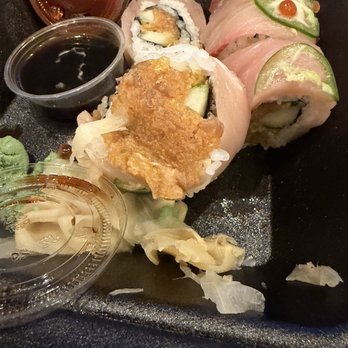 Furin Sushi & Thai - Spicy tuna with so much filler and brown spicy mayo - Japanese Near Me - Delray Beach, Florida Furin Sushi & Thai - Spicy tuna with so much filler and brown spicy mayo - Japanese Near Me - Delray Beach, Florida