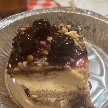 Pizzeria Ruby - Black cherry cheesecake - Italian Near Me - Springdale, Arkansas Pizzeria Ruby - Black cherry cheesecake - Italian Near Me - Springdale, Arkansas