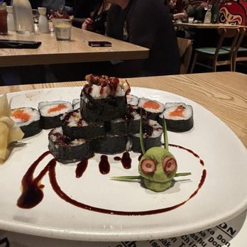 Miyabi Sushi & Ramen - Unagi and salmon rolls - Sushi Bars Near Me - Houston, Texas Miyabi Sushi & Ramen - Unagi and salmon rolls - Sushi Bars Near Me - Houston, Texas