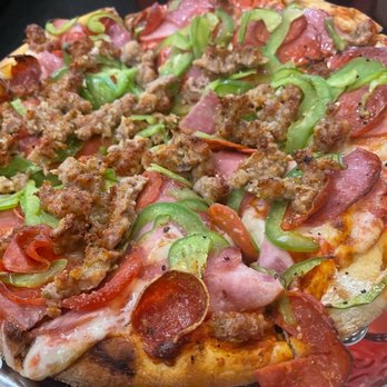 Petrillo's Pizza - Carne-4 Pizza- delicious!! - Pizza Near Me - San Gabriel, California