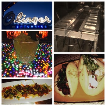Linger - Bar made from lite brites, tables to look like old mortuary rolling beds and phenomenal food! - Asian Fusion Near Me - Denver, Colorado
