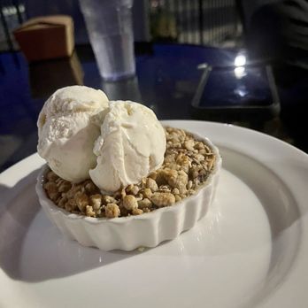 The Fish Peddler - Cherry Crumble dessert. - Seafood Near Me - Tacoma, Washington The Fish Peddler - Cherry Crumble dessert. - Seafood Near Me - Tacoma, Washington