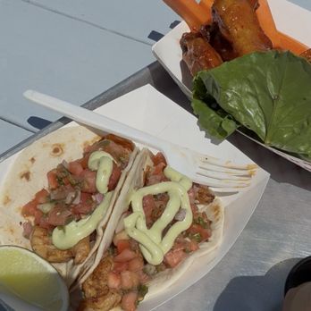 Baylander Steel Beach - Shrimp tacos - American Near Me - New York, New York
