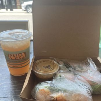 Paper Rice - Spring Rolls & Bowls - Shrimp Spring rolls - Vietnamese Near Me - Pasadena, California