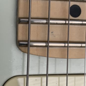 Butler Music - Damage to maple neck from Butler.   I think a 12 year old does their customer service.   Rude, disrespectful, and arrogant. - Guitar Stores Near Me - Harrisonville, Missouri