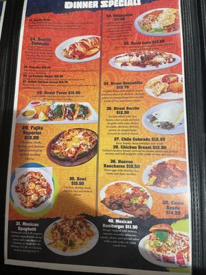 Menu photo 2 La Cazuela Trussville, AL Menu photo 2 La Cazuela Trussville, AL
