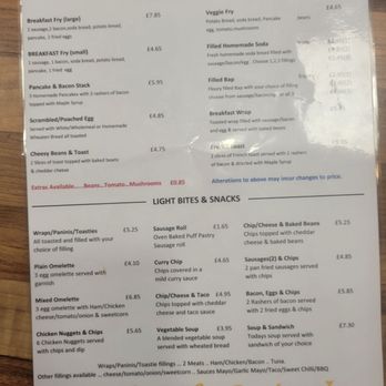 Anne's Tearoom - Menu - Coffee & Tea Near Me - Portrush, CLR