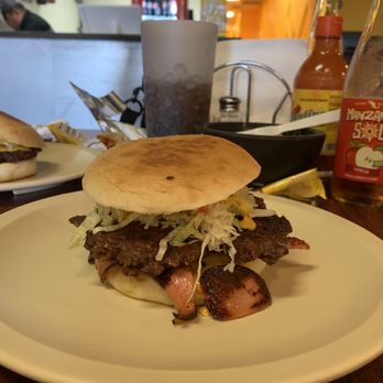 Loncheria El Popo - hamburger added wieners - Burgers Near Me - San Antonio, Texas