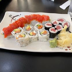 Nami Of Morehead City - Philly, Tuna and Flower Girl roll.