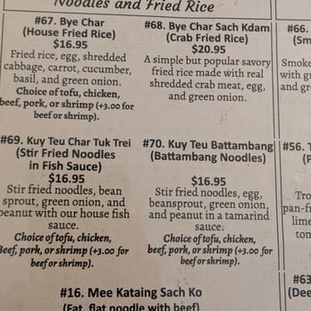 Battambang - We ordered the #70 - Cambodian Near Me - Oakland, California Battambang - We ordered the #70 - Cambodian Near Me - Oakland, California