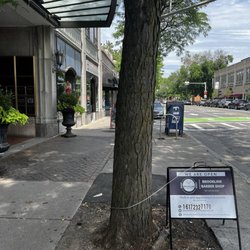 Brookline Barber Shop - Located in the Arcade building in the middle of Coolidge Corner.