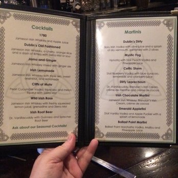 Dublin's Irish Pub - Specialty drinks! - Irish Near Me - Oshkosh, Wisconsin