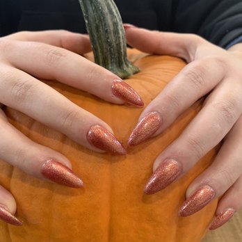 New 2000 Nails - Gel X right after they're done - Nail Salons Near Me - Montclair, New Jersey