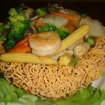 Simply Khmer - Mee Bumporng - Crispy Yellow Noodle - Cambodian Near Me - Lowell, Massachusetts