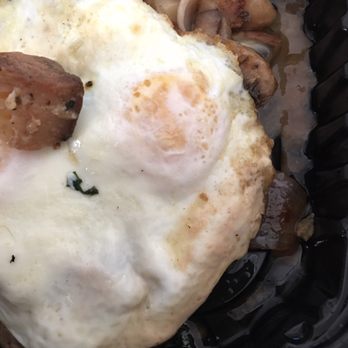 Frances' Deli - Pools of grease surrounding a cold delivery skillet :( - Delis Near Me - Chicago, Illinois