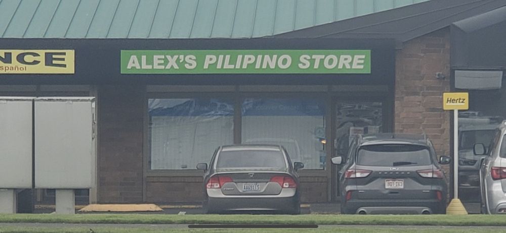 Alex's Pilipino Store Logo