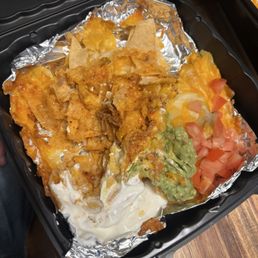 Nachos picadillo Nachos picadillo
