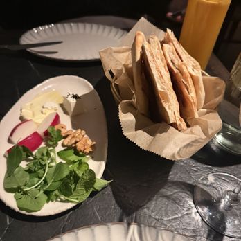 Rumi's Kitchen - Complimentary bread basket served with paneer and sabzee - Persian/Iranian Near Me - Los Angeles, California Rumi's Kitchen - Complimentary bread basket served with paneer and sabzee - Persian/Iranian Near Me - Los Angeles, California