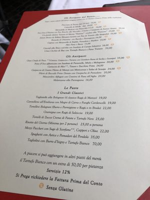 Menu photo 5 Dal Bolognese Rome, RM Menu photo 5 Dal Bolognese Rome, RM