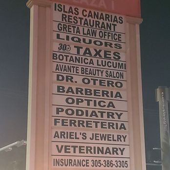 Islas Canarias Restaurant - Outside - Cuban Near Me - Miami, Florida