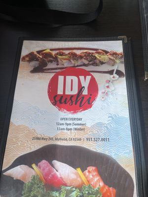 Menu photo 2 Idy Sushi Rolls Idyllwild, CA