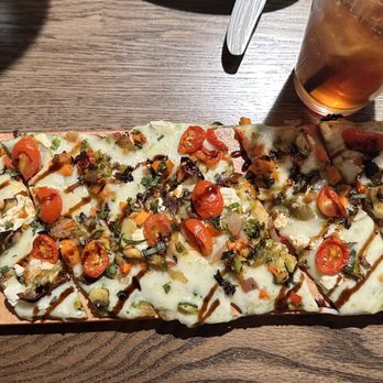 Cooper’s Hawk - Roasted Vegetable & Goat Cheese Flatbread - Desserts Near Me - Surprise, Arizona