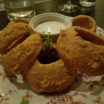Crimson DC - Biggest onion rings I've ever had in my life - Diners Near Me - Washington, DC, District of Columbia